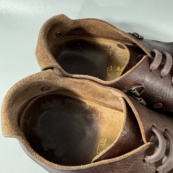 Birkenstock Alabama Brown Oils Leather Closed Toe Shoes, Size 45 main image 6